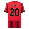 Maglia ufficiale AC Milan Kalulu 20 Casa 2023-24 per Uomo